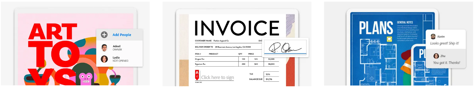 Adobe Acrobat Reader screenshot