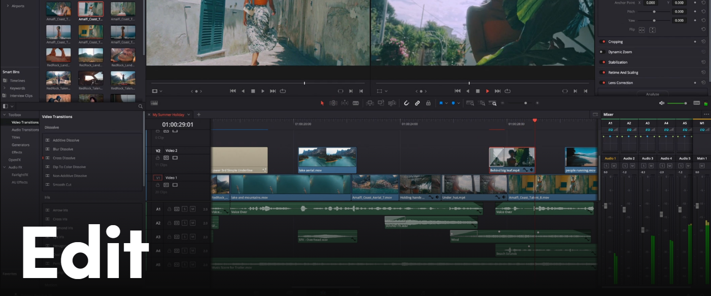 DaVinci Resolve screenshot