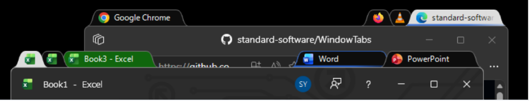WindowTabs screenshot